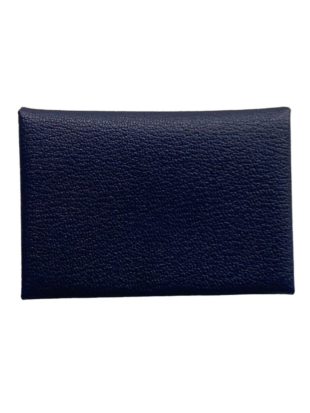 Hermes Card Case Calvi Duo Navy